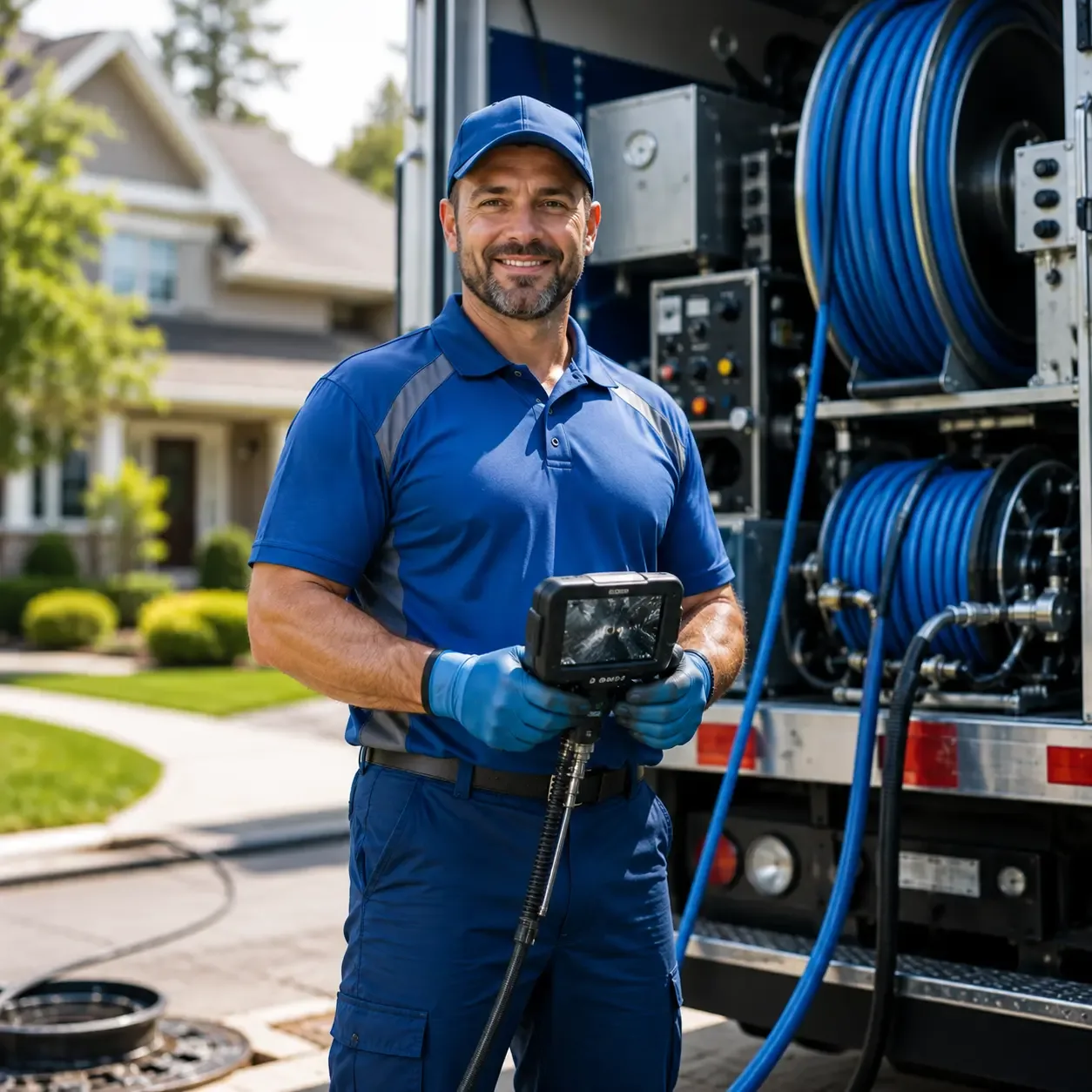 Local outdoor drain cleaning specialists in Glenmont, NY